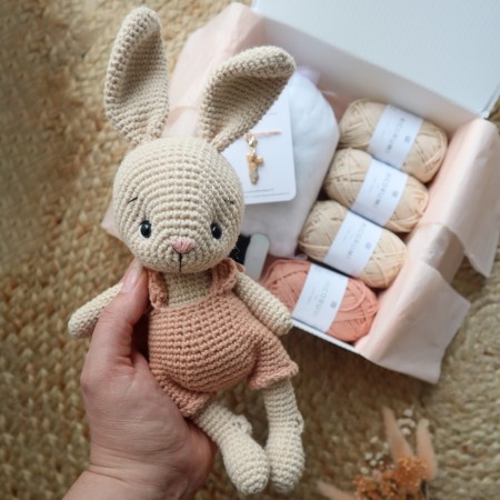 Kit Crochet : "Coton mon petit lapin"