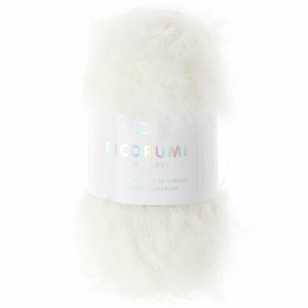 Fil Ricorumi Furry Furry Blanc