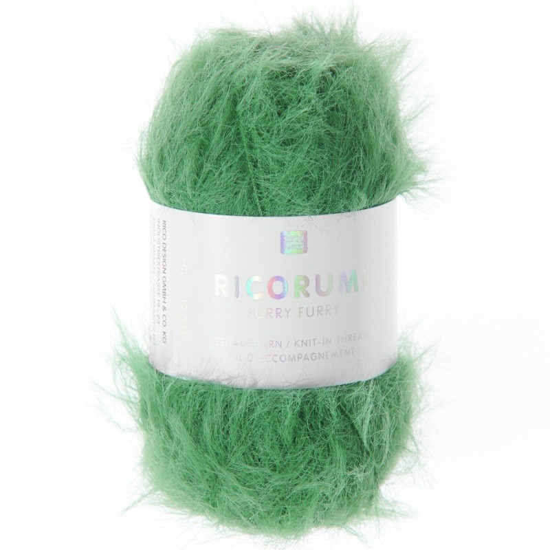 Fil Ricorumi Furry Furry Vert Sapin