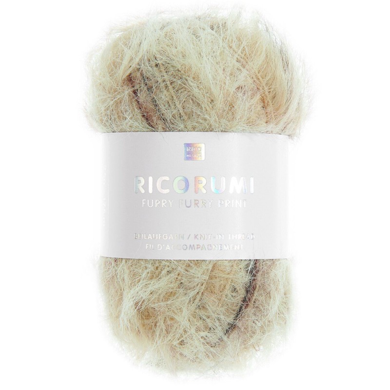 Fil Ricorumi Furry Furry Print Beige